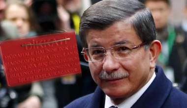 Davutoğlu’nu Mühürlediler…