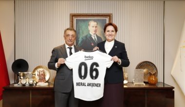 Beşiktaş’tan, Meral Akşener’e Anlamlı Ziyaret