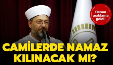 Diyanet; Cuma Saati ve Kandil Günü Camiler Kapalı Kalacak