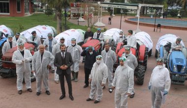 Gürsu’da Muhtarlardan Korona Mücadelesi