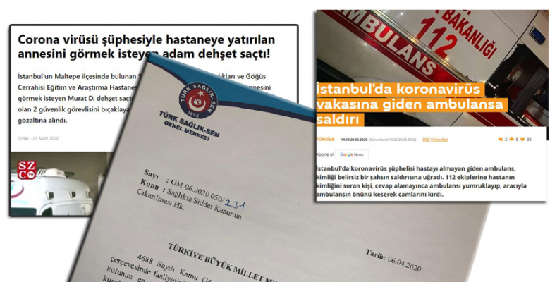 “Sağlıkçılar; Ya Şehit Olcağız, Yada Gazi! Hemşerilerimize Canımızı Vermeye Hazırız”