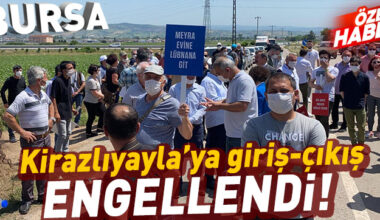 Kirazlıyayla’ya Girişler Durduruldu!