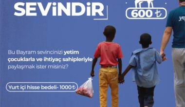 Kurbanlar yetim ailelerini sevindirecek