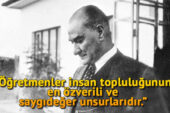 Başöğretmen Mustafa Kemal Atatürk ve 24 Kasım