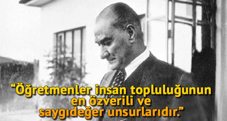 Başöğretmen Mustafa Kemal Atatürk ve 24 Kasım