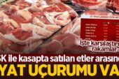 Et ve Süt Kurumu ile kasapta satılan etler arasında fiyat uçurumu var!