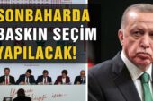 Sonbaharda bir seçim olacağı ortada