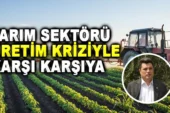 TARIM SEKTÖRÜ ÜRETİM KRİZİYLE KARŞI KARŞIYA