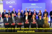 Türkiye’nin En Etkili Tedarik Zinciri Profesyonelleri listesi açıklandı