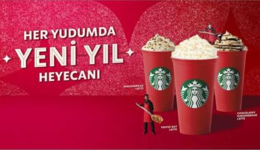 Starbucks’ın yılbaşına özel içecekleri ve perakende ürünleri raflarda yerini aldı