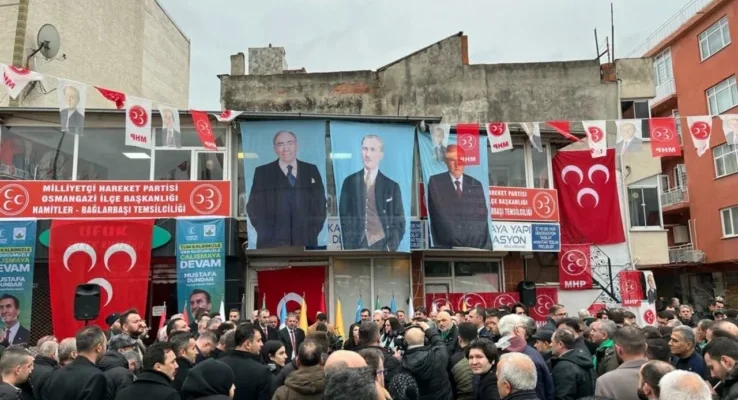 MHP Hamitler-Bağlarbaşı Temsilciliği Dualarla Açıldı…