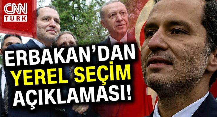 Erbakan, ”AK Parti ile 31 Mart yerel seçimlerinde ittifak yapmamak Ankara, İstanbul ve İzmir’de de kendi adaylarımızla seçime girmeye karar verdik.”