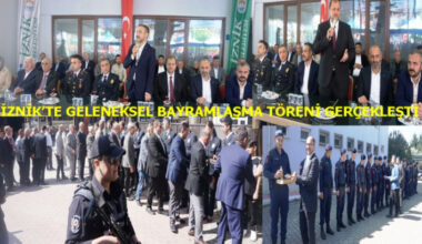 İZNİK’TE GELENEKSEL BAYRAMLAŞMA TÖRENİ GERÇEKLEŞTİ