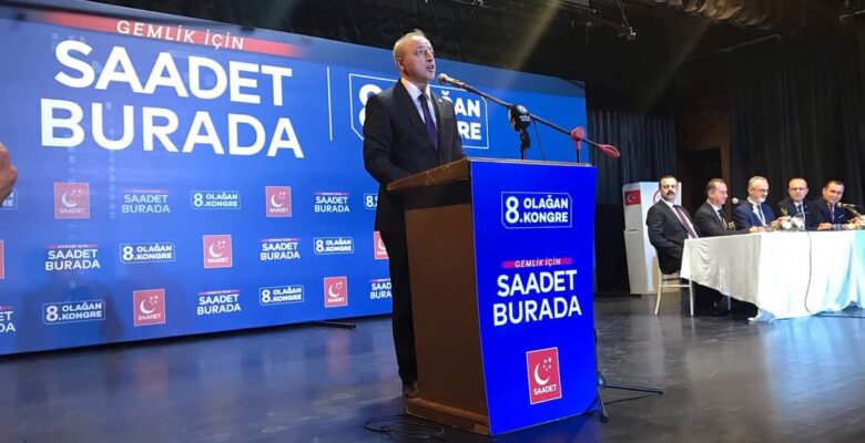 SAADET GEMLİK’TE KONGRE COŞKUSU