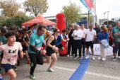 BAŞKAN ŞADİ ÖZDEMİR ‘EKER I RUN’ HEYECANINA ORTAK OLDU