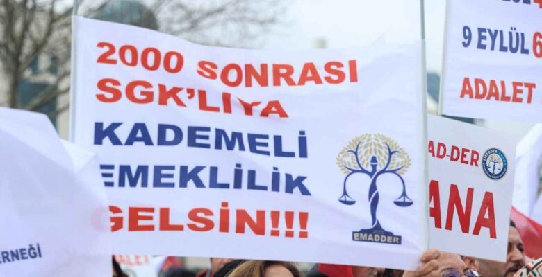 Emeklilikte Adalet Arayanlar Derneği: Çocuklarımız da eşit şekilde emekli olsun