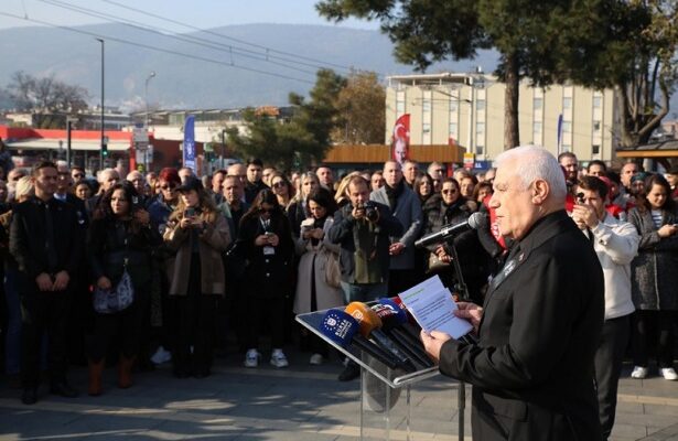 Başkan Bozbey: “Kent Meydanı’nda Ata’mızın izi olacak”