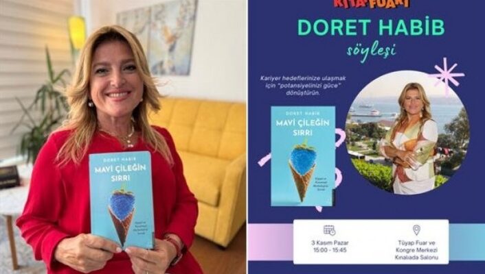 Doret Habib, TÜYAP’ta buluştuğu okurlarına kalıcı başarının sırlarını anlattı!