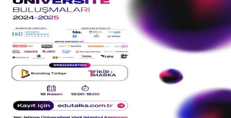 EduTalks Etkinliği 18 Kasım’da İstinye Üniversitesi’nde!