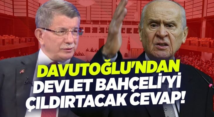 Davutoğlu’ndan Devlet Bahçeli’ye cevap: ‘Bazen rahatsız olmak gerekiyor’