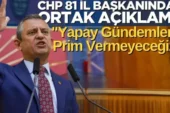 CHP’de kurultay tartışmaları: CHP’li 81 il başkanından ortak açıklama