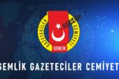 GEMLİK GAZETECİLER CEMİYETİ’NDEN