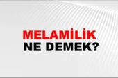 ‘”MELAMİLİK”‘ NEDİR , NE DEĞİLDİR ?