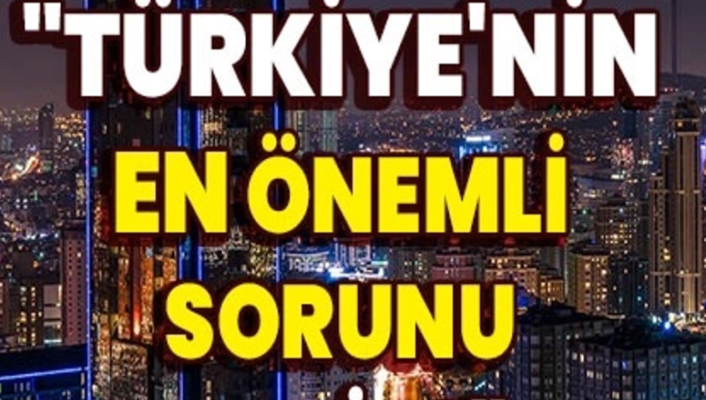 Soydan: “Türkiye’nin en büyük sorunu üretimsizliktir!”