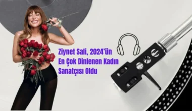 Ziynet Sali, 2024’ün En Çok Dinlenen Sanatçısı Oldu